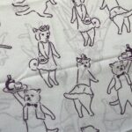 転んだついてにヘンな柄